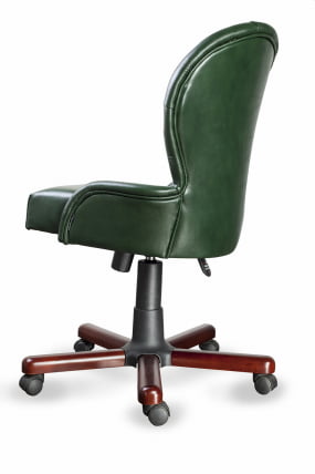 Стул Лира Классика на пятилучье с деревянными накладками_1