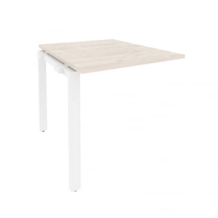 Проходной наборный элемент переговорного стола ONIX O.MP-NPRG-0 Денвер Светлый/Белый_0