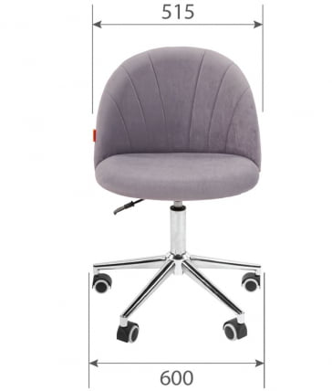 Компьютерное кресло CHAIRMAN HOME 117 Розовый_4