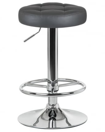 Табурет барный DOBRIN BRUNO (серый) 2 шт_1