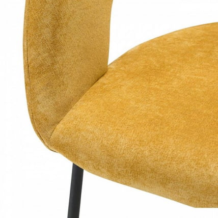 Кресло полубар Hugs желтый/Линк_4