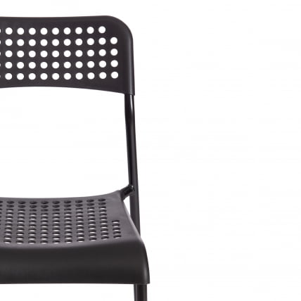 Стул ADDE (mod. C-049) металл/пластик, 39 х 49 х 78 см, Black(черный) разборный_5