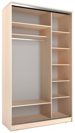 Шкаф-купе Хит-23-14-15 Дуб млечный_1
