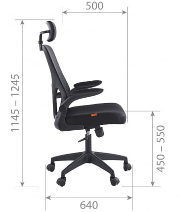 Кресло руководителя CHAIRMAN CH633 Черный_6