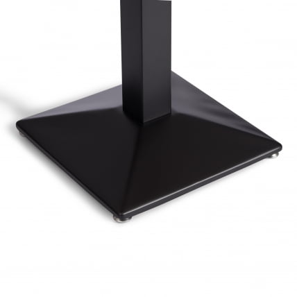 Стол RAGNAROK дерево вяз/железная опора, 70х70х76 см, груша №3/черная опора_4