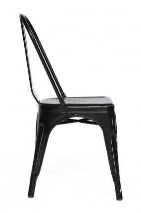 Стул LOFT CHAIR (mod. 012) металл, 45*35*85см, черный/black vintage_2