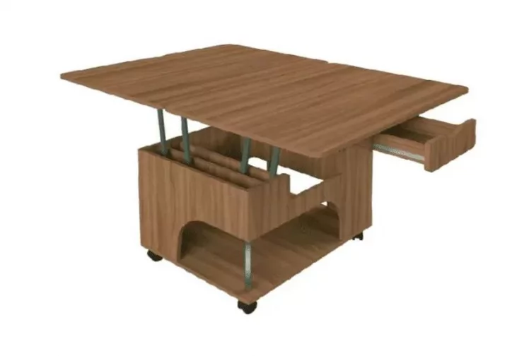 Стол-трансформер раскладной Стэп Дуб Сакраменто_1