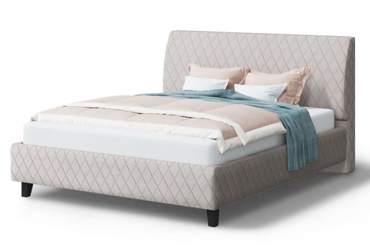 Кровать Хилтон, 2000 * 1600 мм, бежевый_0