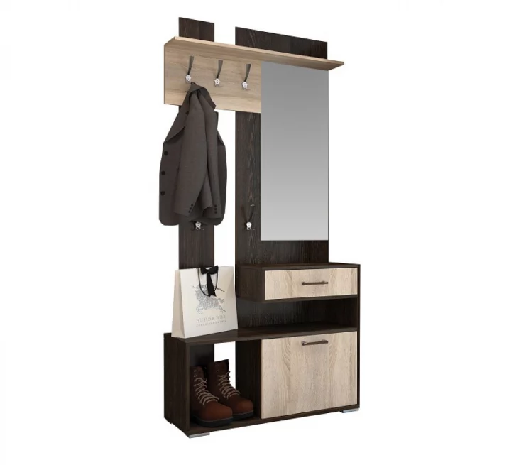 Прихожая Смарт 2 Дуб Кантерберри Дуб Сонома_0