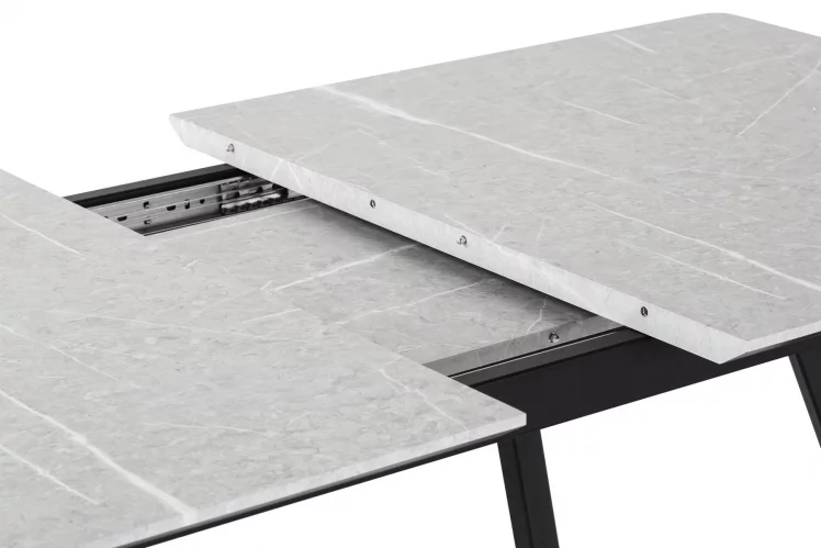Стол Пеле раздвиж. 120-160 Мрамор бьянко_4