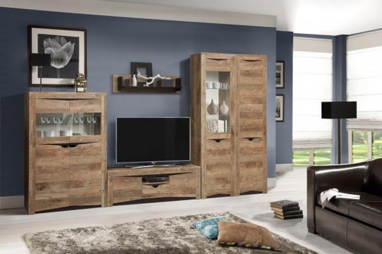 Шкаф комбинированный Лючия 33.15 Кейптаун Венге_2