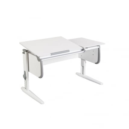 Стол универсальный трансформируемый Parta 1/75-40 Белый Серый_0