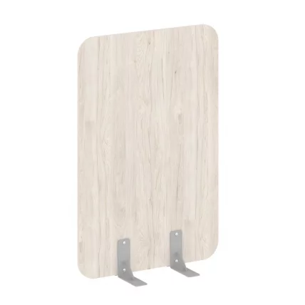 Перегородки на металлических опорах на фетровых подпятниках R-line DP.F-80-120 Денвер Светлый_0