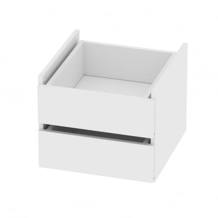 Тумба с ящиками в шкаф-купе B-T2-1(Белый)_0