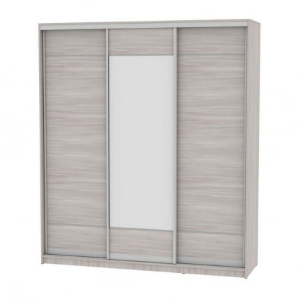Шкаф-купе B-230х200х60-1(ЯШС-D7D8D7)_0