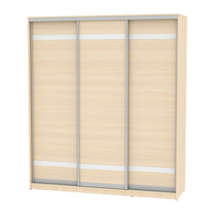 Шкаф-купе B-230х200х60-2(ДМ-D9D9D9)_0