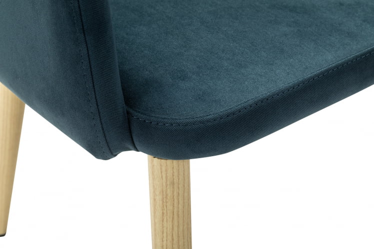 Кресло Ледгер К Диаг блуе/нат.дуб / Ledger Diag blue/нат.дуб_3