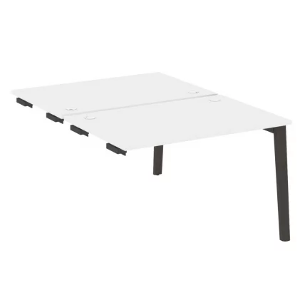 Стол-приставка двойной к опорным элементам ONIX WOOD OW.D.SPR-2.8 Белый Бриллиант/Темный_0