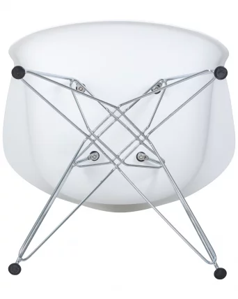 Стул обеденный DOBRIN DAW CHROME Белый_7