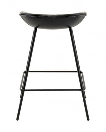 Стул полубарный Фуриоса экокожа черный_2