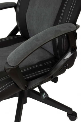 Кресло игровое Zombie Hero Серый_4