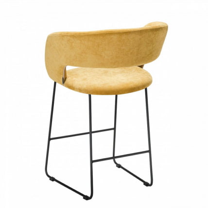 Кресло полубар Hugs желтый/Линк_2