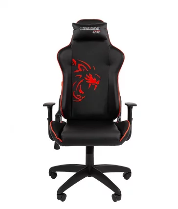 Кресло для геймеров CХАИРМАН ДРАЙВ (ГАМЕ) 40 Черный-красный / CHAIRMAN (GAME)_1