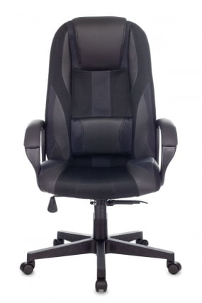 Геймерское кресло TopChairs ST-CYBER 9 черный/серый_1