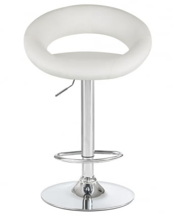 Стул барный DOBRIN MIRA (белый) 2 шт_6