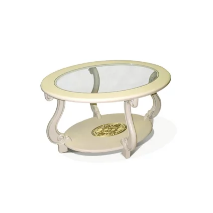 Стол журнальный Овация (С) Слоновая кость_0