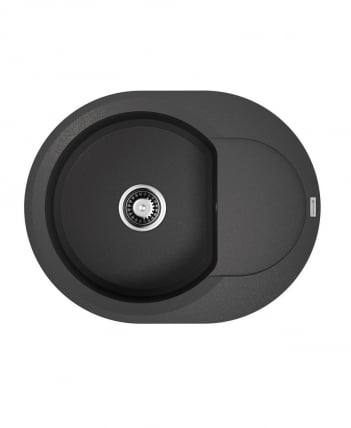 Мойка Omoikiri Sakaime 60E-Bl Tetogranit/Черный_0