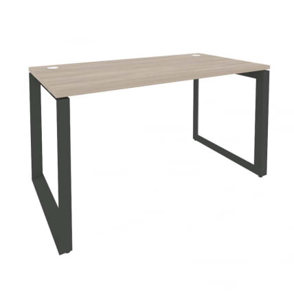 Стол рабочий на О-образном м/к ONIX O.MO-SP-3.7 Дуб Аттик/Антрацит_0