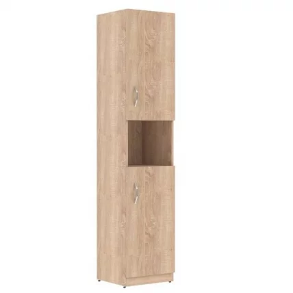 Шкаф колонка c 2-мя глухими малыми дверьми SR-5U.4 L Дуб Сонома Светлый_0