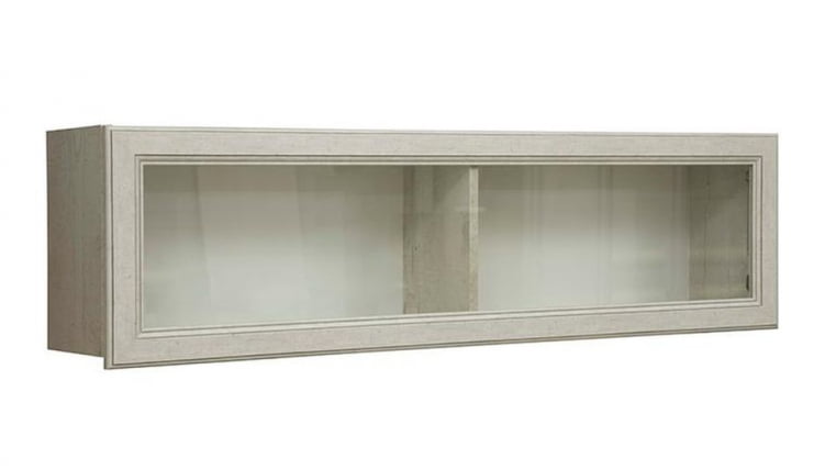 Полка навесная Сохо 32.18 Бетон пайн белый_0