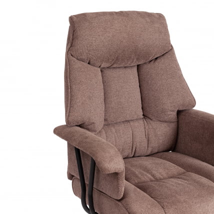 Кресло BROOKLYN ткань, светло-коричневый_7