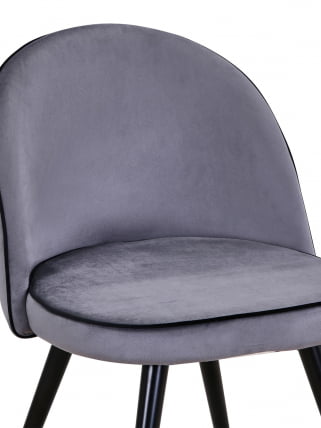 Стул Gabi LUX велюр Серый_6