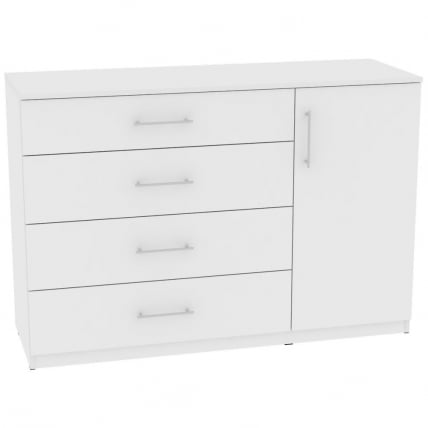 Комод Калисто(K45)923х1352х468ручкарейлинг160мм(Белый)_0