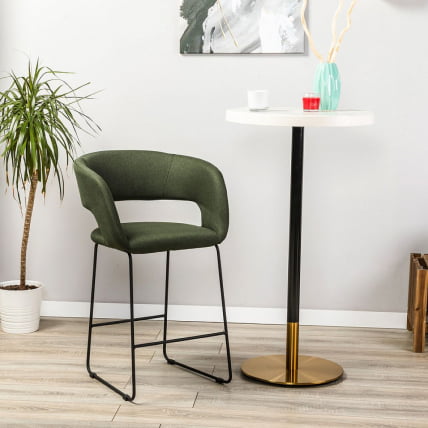 Кресло полубар Hugs темно-зеленый/Линк_6