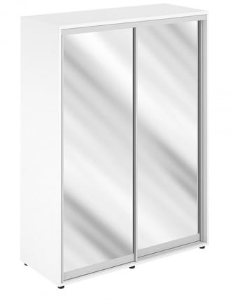 Шкаф-купе высокий с двумя зеркалами Sigma SG.716.WH.AL Белый_0