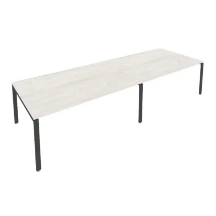 Переговорный стол (2 столешницы) Metal System Б.ПРГ-2.5 Наварра/Антрацит_0