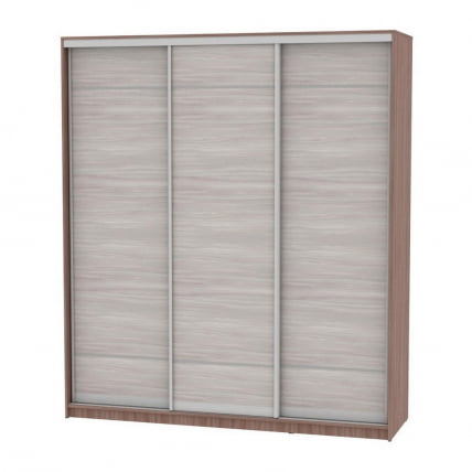 Шкаф-купе B-220х200х60-1(ЯШТ-ЯШС-D7D7D7)_0