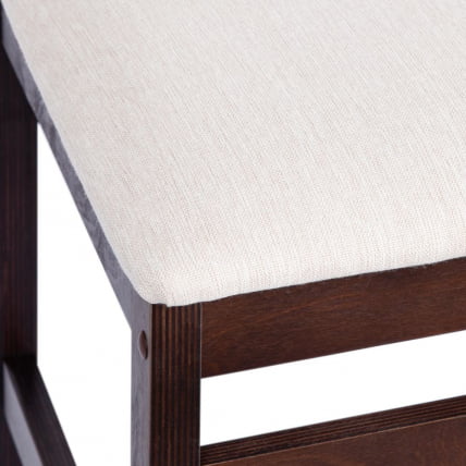 Стул ROSARIO многослойная фанера, 39 х 39 х 99 см, Cappuchino, ткань бежевая (81/10) разобранный_6