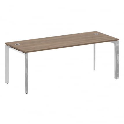 Стол рабочий руководителя на П-образном м/к ONIX DIRECT LUX M-O.MP-SRR-6.8 Дуб Аризона_0