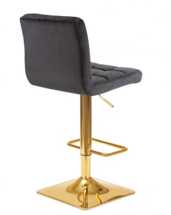 Стул барный DOBRIN GOLDIE (черный велюр (MJ9-101)) 2 шт_4