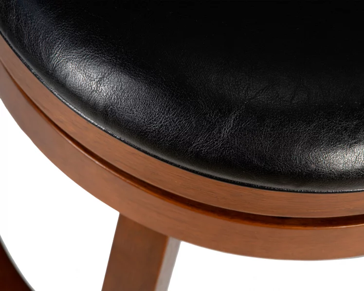 Вращающийся полубарный стул DOBRIN WILLIAM COUNTER Шоколад-черный_8