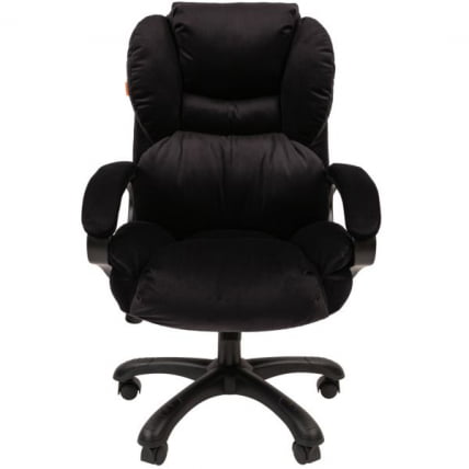 Кресло руководителя CHAIRMAN 434 HOME велюр Черный_2