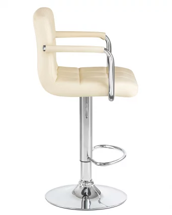 Стул барный DOBRIN KRUGER ARM Кремовый_2