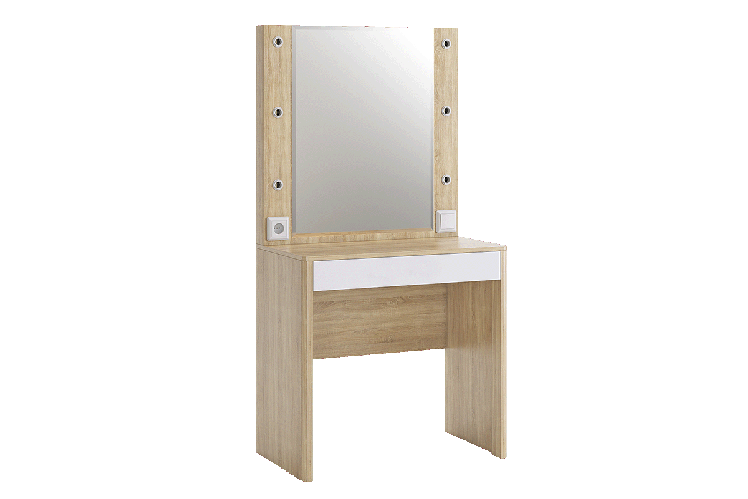 Трюмо Зара SMZ-03 дуб сонома/белый_5