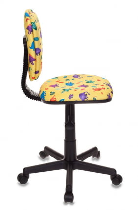 Кресло детское Бюрократ CH-204NX/DINO-Y желтый динозаврики_3