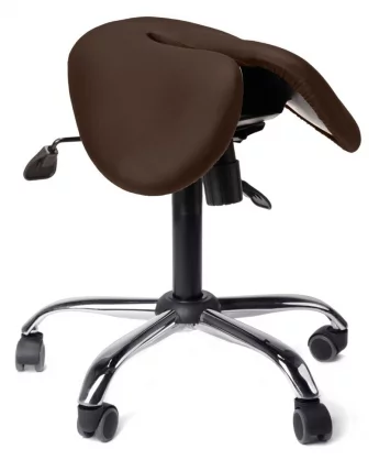 Раздвоенное кресло-седло EZDuo Коричневый_0